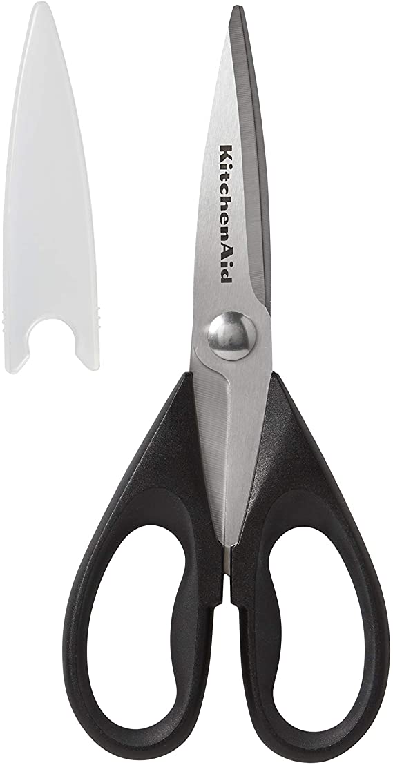 KitchenAid KE351OHOBA All Purpose Shears, Stainless Steel, Black/Black