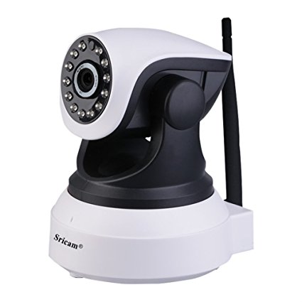 IP Camera Wireless, LESHP 1280x720p Baby Monitor Surveillance Security System Camera Built in Microphone with HD Wifi IP Cam Video P2P Pan Tilt Motion Detect with Two-Way Audio for Home