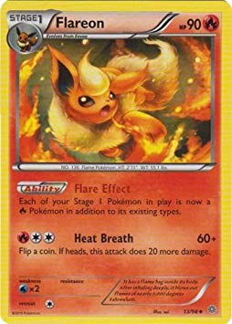 Pokemon - Flareon (13/98) - Ancient Origins