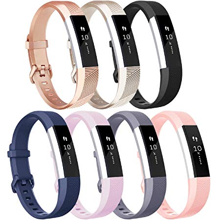 Vancle Replacement Bands with Metal Buckle for Fitbit Alta HR and Fitbit Alta