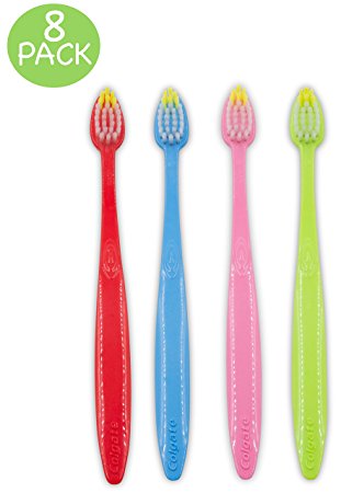 Colgate Kids Toothbrush for 2  Years Extra Soft Bristles Assorted Colors and Packs