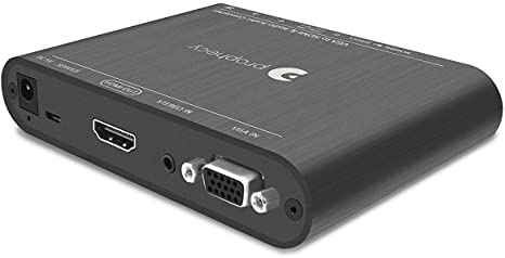 gofanco Prophecy VGA to HDMI Scaler Frame Converter and Adapter Deinterlace with Audio – 1080p, 1920x1200, Advanced Scaling, Firmware Upgradeable (PRO-ScalerV2HD)