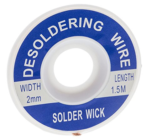 SW-3 Desoldering Wire Roll in Handy Dispenser, 1.5m