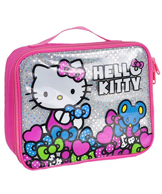 Hello Kitty Lunchbox Hearts Bows Lunch Bag