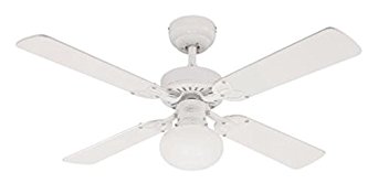 Westinghouse Vegas Ceiling Fan - White/Washed Pine