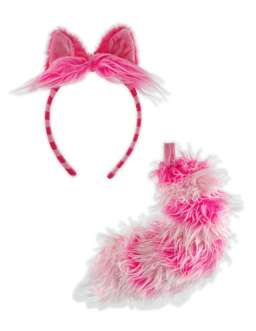 elope Disney's Classic Alice In Wonderland Cheshire Cat Ear and Tail Set