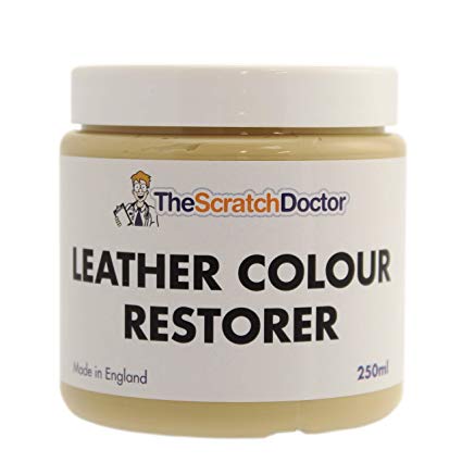 CREAM Leather Colour Restorer for Faded and Worn Leather Sofa etc. (250ml)