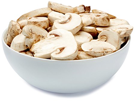 Sliced White Mushrooms, 8 oz Package