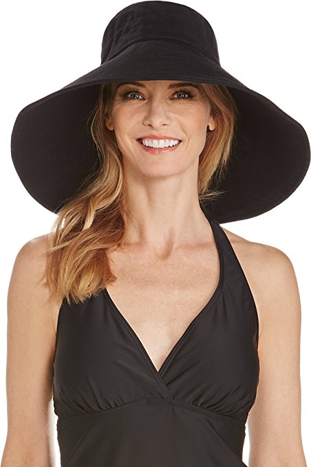 Coolibar UPF 50  Women's Beach Hat - Sun Protective