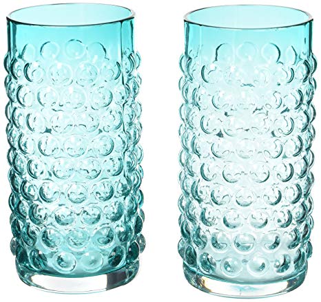 True Fabrication 5597 Country Cottage Hobnail Glassware Set by Twine, Medium, Multicolor