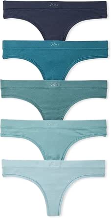 Victoria's Secret PINK Naturals Cotton Thong Panty Pack, Underwear for Women (XS-XXL)