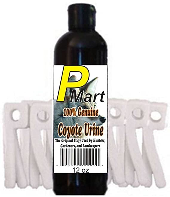 The Pee Mart - Coyote Urine P-Wick Combo 12 Ounces
