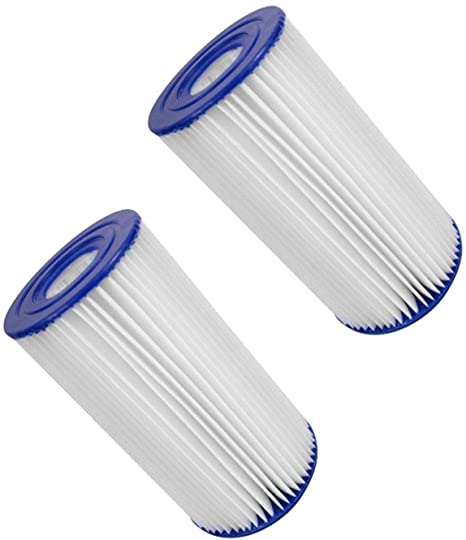 Summer Waves P57100202 Swimming Pool Pump Filter Cartridge, Type A/C Pack of 2