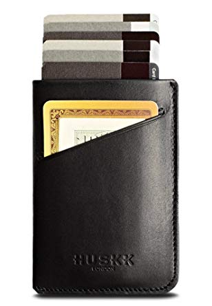 Mens Wallet RFID Minimalist Slim Thin Front Pocket Card Holder - CSC HUSKK