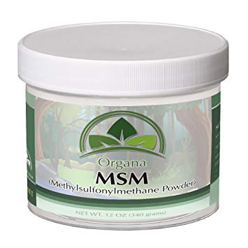 The BEST MSM (Opti MSM) By Organa - Pure Fast Dissolving Crystal Powder Of Distilled Methylsulfonylmethane – Nutritious, Effective And Safe Dietary Supplement –Hypoallergenic - No Fillers or Additives