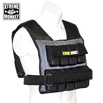 Xtreme Monkey 55lbs Adjustable Commercial Weight Vest