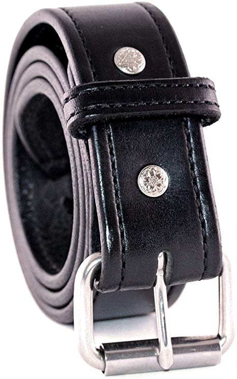 Heavy-Duty CCW Men’s Gun Belt • Ultimate Concealed Carry Premium Bullhide • USA Made 1.5" Thick Solid Single-Ply Leather by Urban Carry!