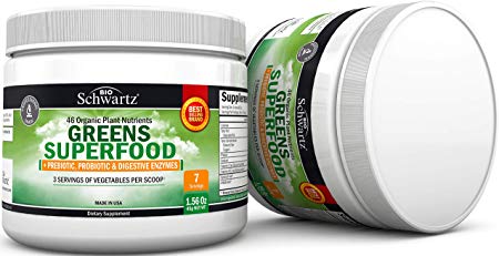 Greens Superfood with Prebiotic, Probiotic and Digestive Enzymes - Sample