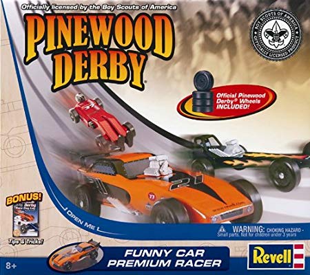 Revell Pinewood Derby Funny Car Premium Racer Kit