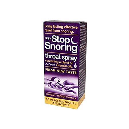 Essential Health Helps Stop Snoring Throat Spray, 2 Fluid Ounce