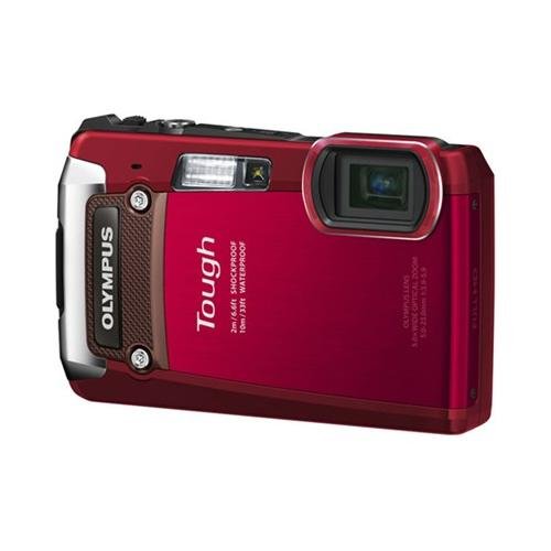 Olympus TG-820 12MP Shock/Water/Freeze-Proof Camera-Red (Old Model)
