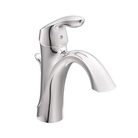 Moen 6400 Eva One-Handle High Arc Bathroom Faucet, Chrome