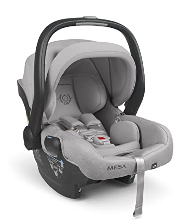 MESA V2 Infant Car Seat- Stella (Grey mélange)   Base for MESA/MESA V2