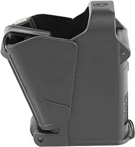 Magazine Speedloader Compatible with 9mm to 45 Calibers Double and Single Stack Black