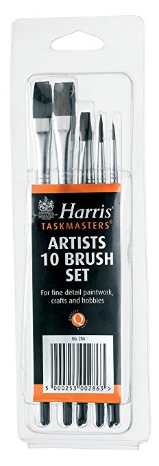 Harris 286 Artists Brush Set (Pack of 10)