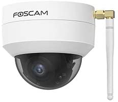 Foscam D4Z - 4MP HD Dual Band WI-FI PTZ Outdoor Camera - IK10 Vandal-Proof Dome, AI Human Detection, 20M Night Vision, Optical Zoom - View and Playback Anywhere on App - Works with Alexa and Google