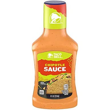 Taco Bell Bold & Creamy Sauce - Chipotle (Pack of 2)
