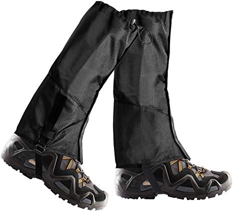 ACVCY Leg Gaiters Outdoor Waterproof Snow Boot Gaiters for Men Women for Hiking Climbing Hunting Snow Ski Boot Gaiters Guard Legging Leg Cover Wraps