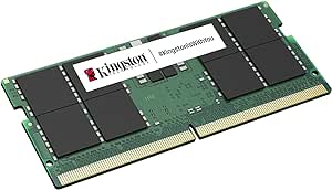 Kingston ValueRAM 32GB 4800MT/s DDR5 Non-ECC CL40 SODIMM 2Rx8 KVR48S40BD8-32 Laptop Memory