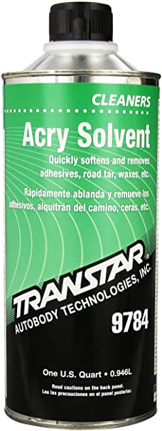 TRANSTAR 9784 Acry Solvent - 1 Quart