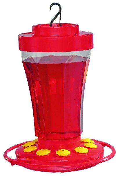 First Nature 3090 32-ounce Hummingbird Flower Feeder