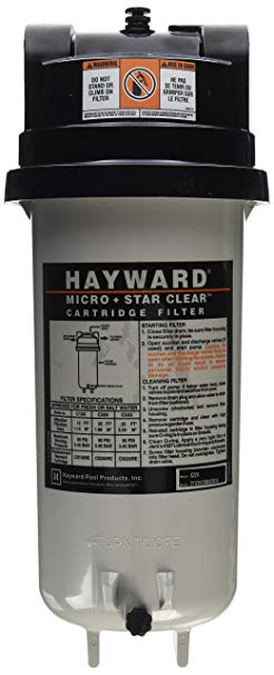 Hayward C225 StarClear Micro Cartridge Pool Filter, 25 Square Foot