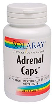 Solaray - Adrenal Caps, 60 capsules