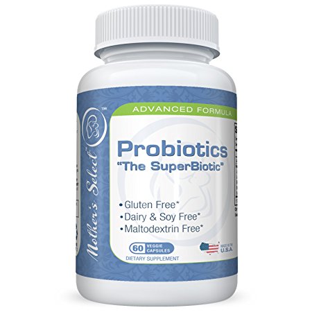 Probiotics For Pregnant and Breastfeeding Women - Mother's Select Probiotic Plus - Mom and Baby Immune Support - Digestive Enzymes For Infant Needs While Pregnant or Nursing - Supports Breast Milk!