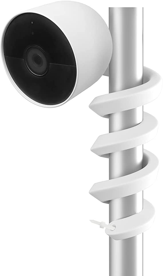 Koroao Flexible Twist Mount for Google Nest Cam (Battery) Without Tools or Wall Damage