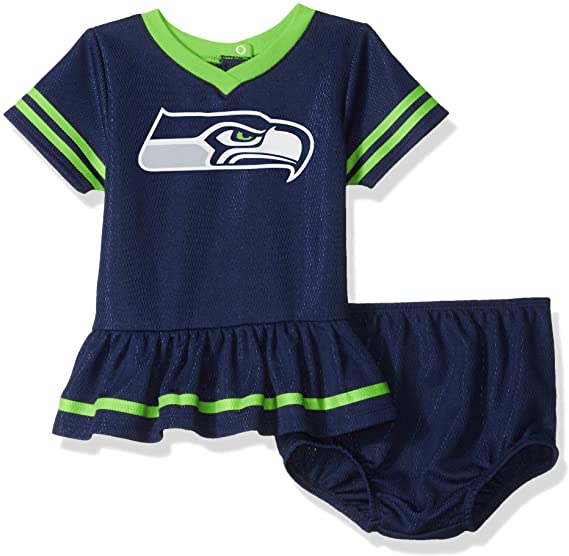 NFL Girls Team Jersey Dress and Diaper Cover
