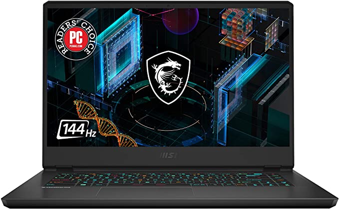 MSI GP66 Leopard Gaming Laptop: 15.6" 144Hz FHD 1080p, Intel Core i7-11800H 8 Core, NVIDIA GeForce RTX 3080 , 16GB, 512GB SSD, WiFi 6E, Per-Key RGB, Win10, Core Black (11UH-444)