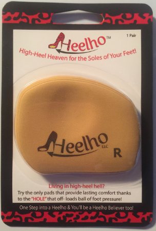 Heelho - Ball of Foot Inserts for High Heels with a Metatarsal Concave Engineered for High Heel Comfort!