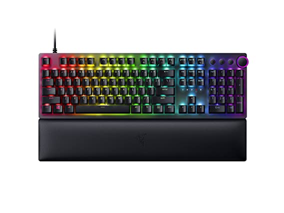 Razer Huntsman V2 - Optical Gaming Keyboard (Linear Red Switch) RZ03-03930100-R3M1