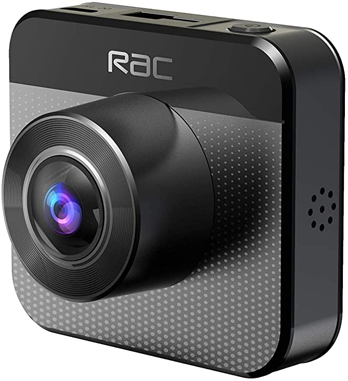 RAC R2000 720p HD Dash Cam with 2 Inch Screen Display and Collision/Parking Monitor with G-Sensor – Black