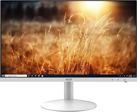 MSI All-in-One Computer Desktop, 23.8" FHD IPS Display, 16GB Memory, 1TB SSD, Intel Pentium Dual-Core Processor Up to 4.10 GHz, WiFi 6, External Webcam, HDMI, 6 USB Ports, Windows 11 Pro, White