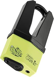 ABUS SRA Granit Quick 37 Bremsscheibenschloss, gelb