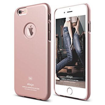 iPhone 6S Case, elago [Slim Fit][Rose Gold] - [Light][Minimalistic][True Fit] – for iPhone 6/6S