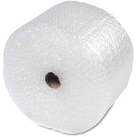100 Foot Bubble Cushioning Wrap, 1/2 (LARGE) Bubbles, 12" Wide, Perforated Every 12" BASH Brand