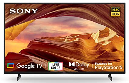 Sony Bravia 126 cm (50 inches) 4K Ultra HD Smart LED Google TV KD-50X75L (Black)