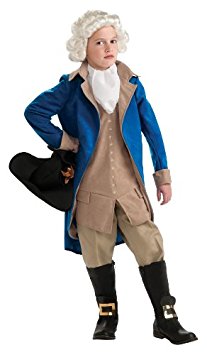 Rubie's Deluxe George Washington Costume - Large (8 to 10 years)